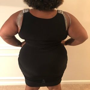 Side ruched body-con